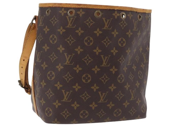 LOUIS VUITTON Bolsa de Ombro Monogram Petit Noe M42226 LV Auth 202948 Monograma