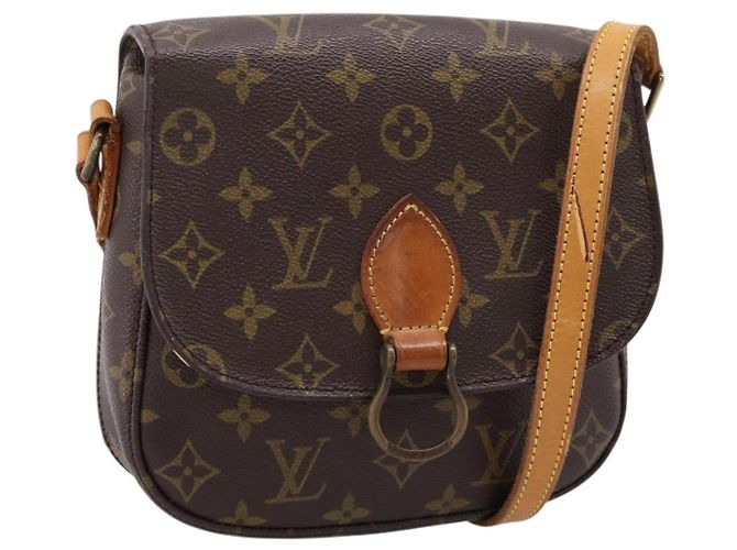 LOUIS VUITTON Monogram Saint Cloud MM Shoulder Bag M51243 LV Auth mr2919 Monograma