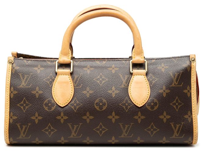 Bolso de mano Louis Vuitton Monogram Popincourt Marrón Castaño