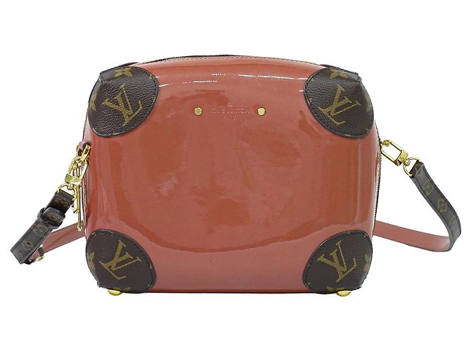 Louis Vuitton Venice Vernis avec Monogram Canvas Rose