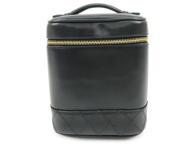 Chanel Vanity Leather Nero