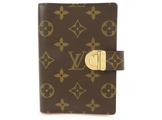 Capa de Agenda Louis Vuitton Koala Ring Monogram Canvas Small Marrom