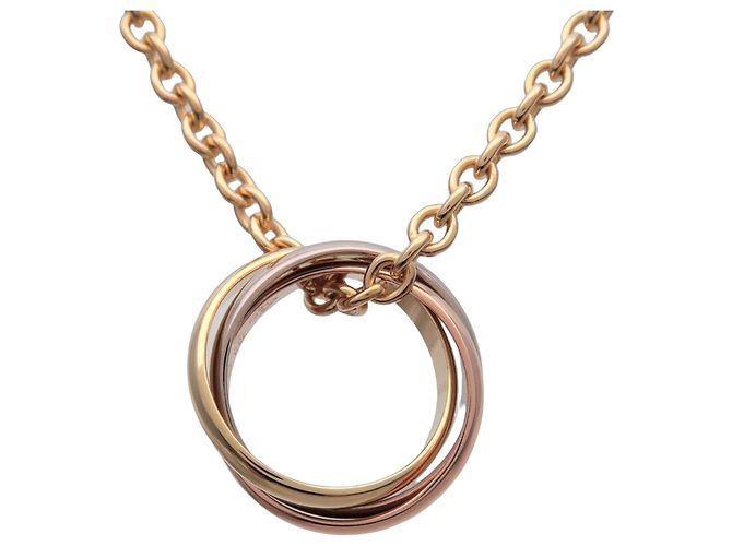 Collana Cartier Trinity Oro Tricolore 18K D'oro