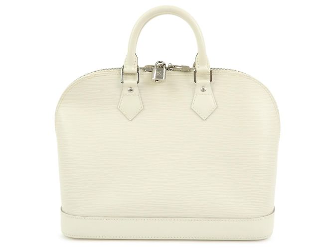 Louis Vuitton Alma Epi Leather PM Branco