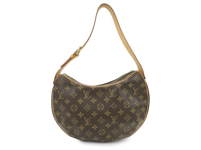 Louis Vuitton Croissant Monogram Canvas MM Marron