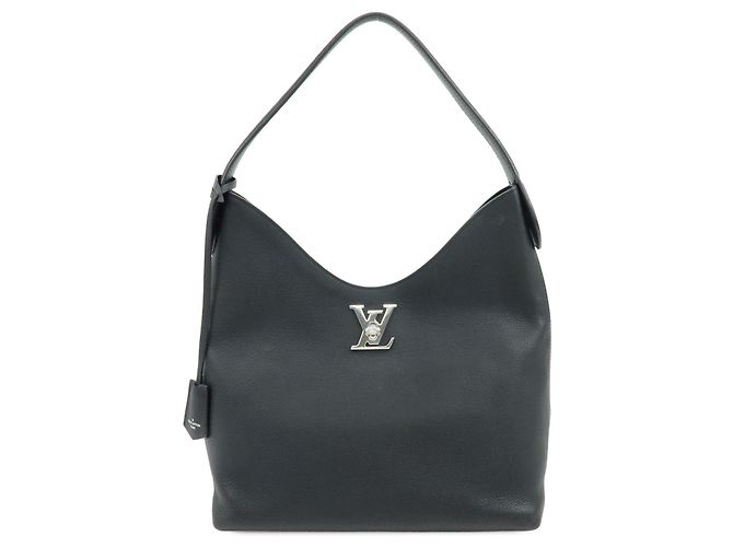 Louis Vuitton Lockme Hobo Leather Noir