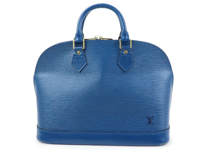 Louis Vuitton Alma Epi Leather MM Azul