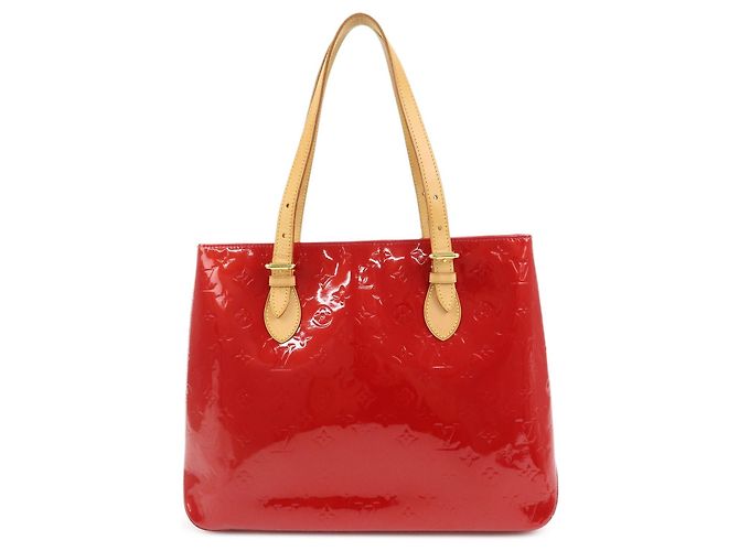 Louis Vuitton Brentwood Monogram Vernis Rosso