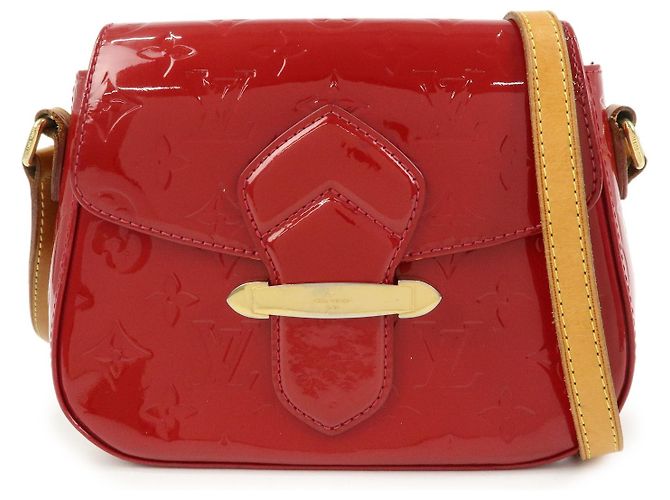 Louis Vuitton Bellflower Monogram Vernis PM Rouge