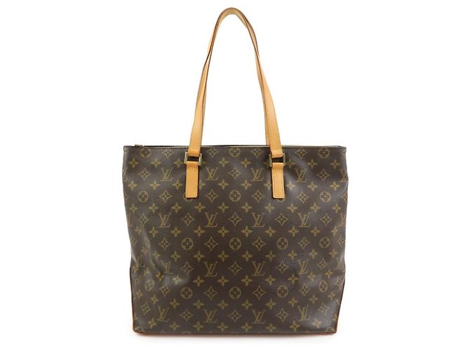 Louis Vuitton Cabas Mezzo Monogram Canvas Marron