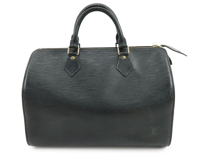 Louis Vuitton Speedy Epi Leather 30 Noir