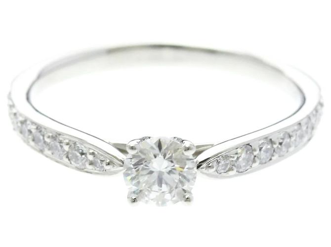 Tiffany & Co. Harmony Band Platin und Diamanten Silber