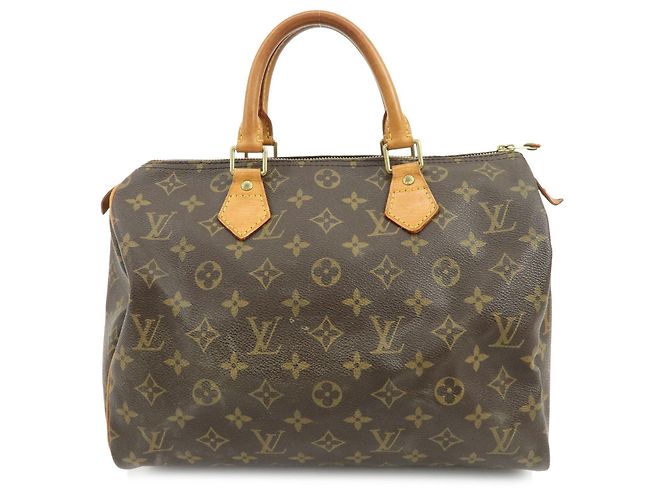 Louis Vuitton Speedy Monogram Canvas 30 Brown