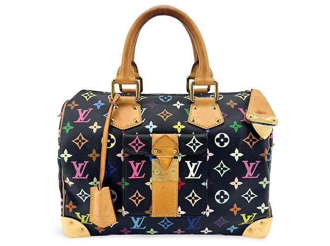 Louis Vuitton Speedy Monogram Multicolor 30 Noir
