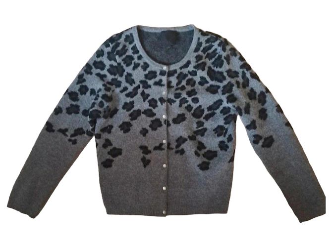 Autre Marque Rebeca con estampado de leopardo gris