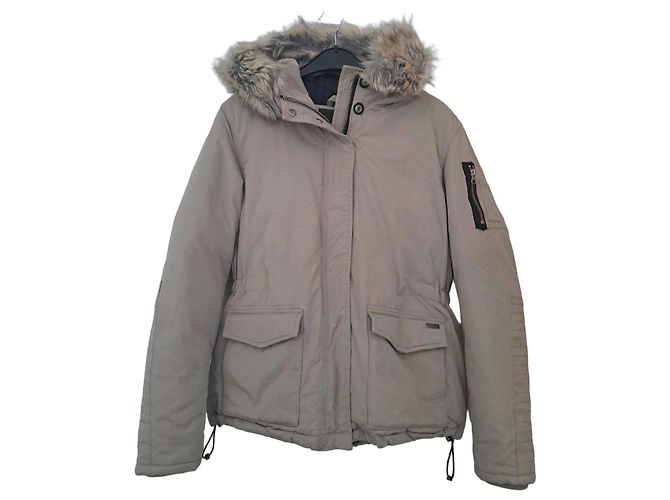 Autre Marque Scotch & Soda Parka Jacket Beige