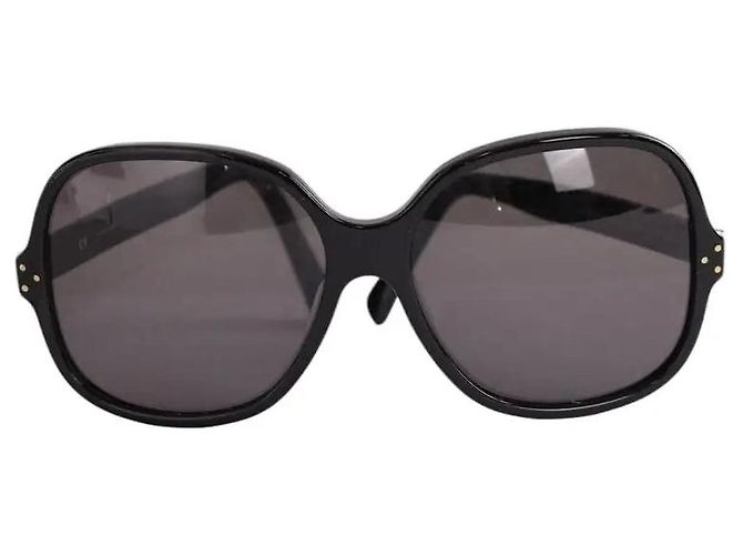 Occhiali da sole Céline in plastica nera Nero