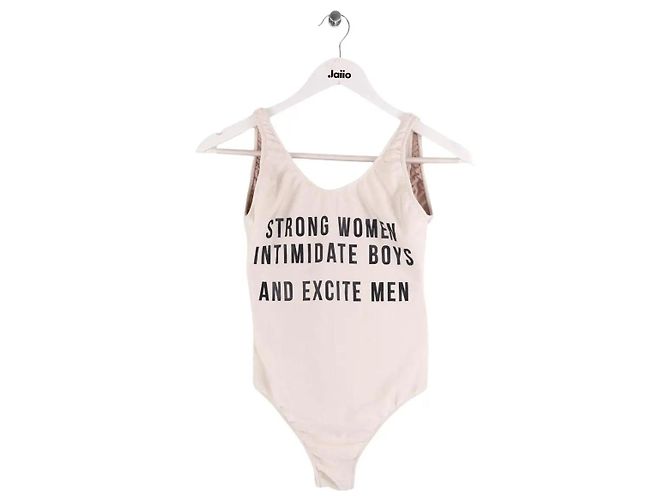 Autre Marque Adriana Degreas Badeanzug beige