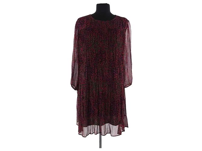 Ba&Sh Kleid aus lila Viskose