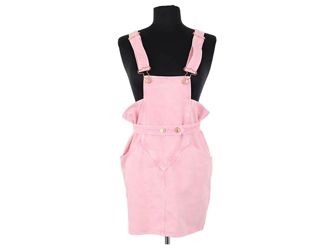 Vestido Dolessa rosa de algodão Isabel Marant