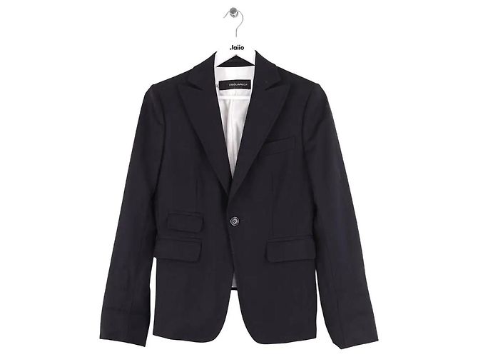 Blazer de lana negro Dsquared2