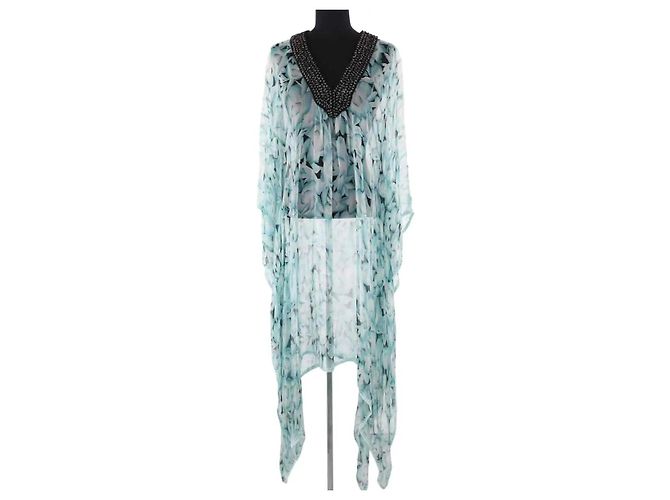 Missoni Strandkleid aus blauer Seide