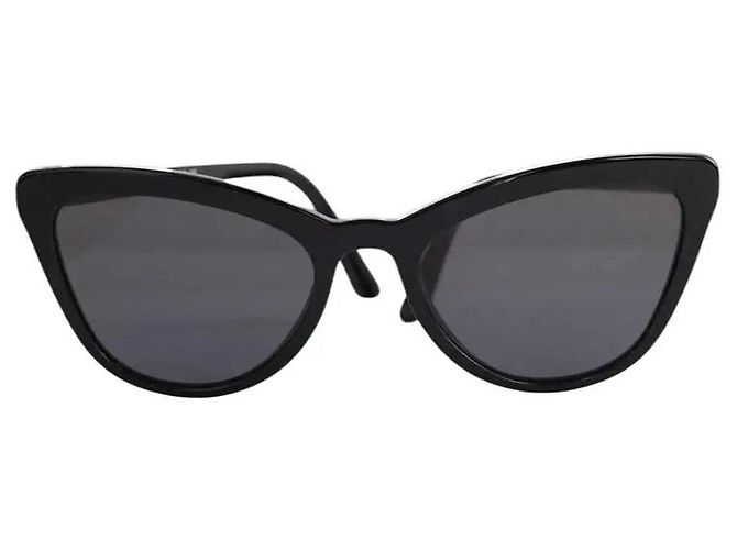 Occhiali da sole Prada neri in plastica Nero