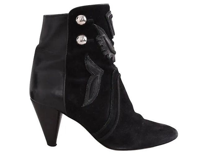 Botas Isabel Marant de cuero negro talla 38