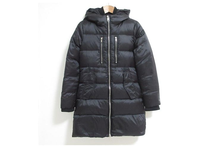 Autre Marque Diesel Daunenmantel Schwarz