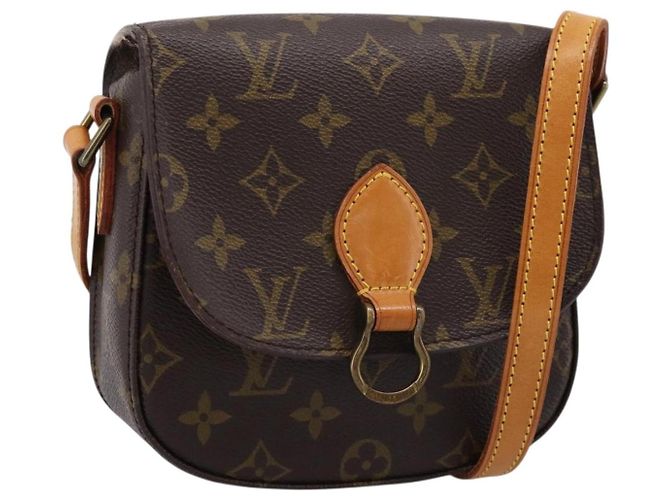 LOUIS VUITTON Monogram Saint Cloud PM Shoulder Bag M51244 LV