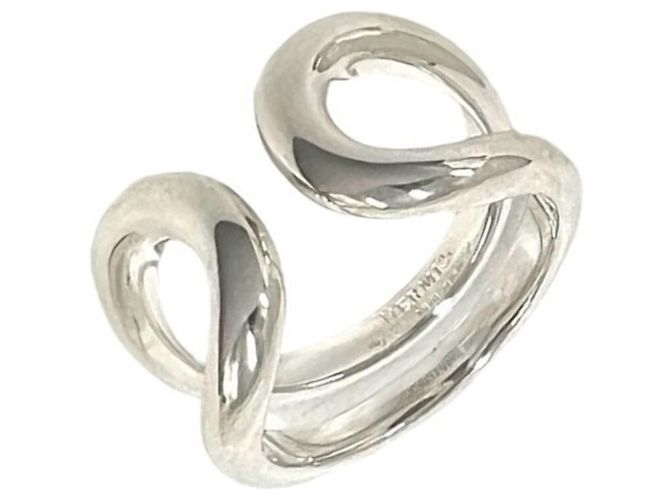 Ring Bague Hermès Lima PM Argent Argenté
