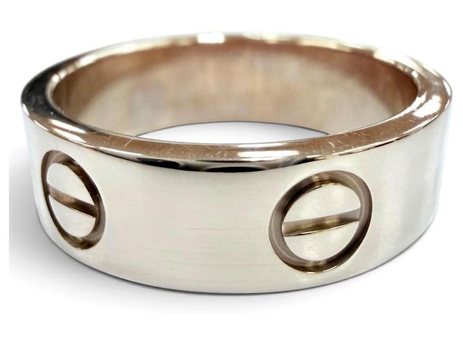 Cartier LOVE Ring aus Weißgold Golden