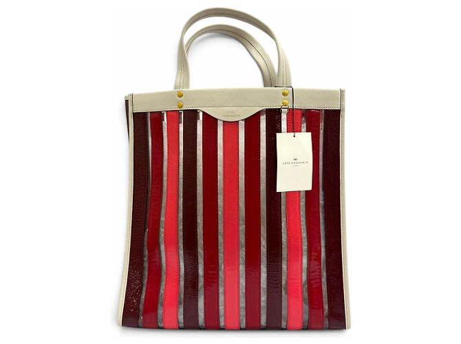 Saco Tote Multi Stripes Anya Hindmarch