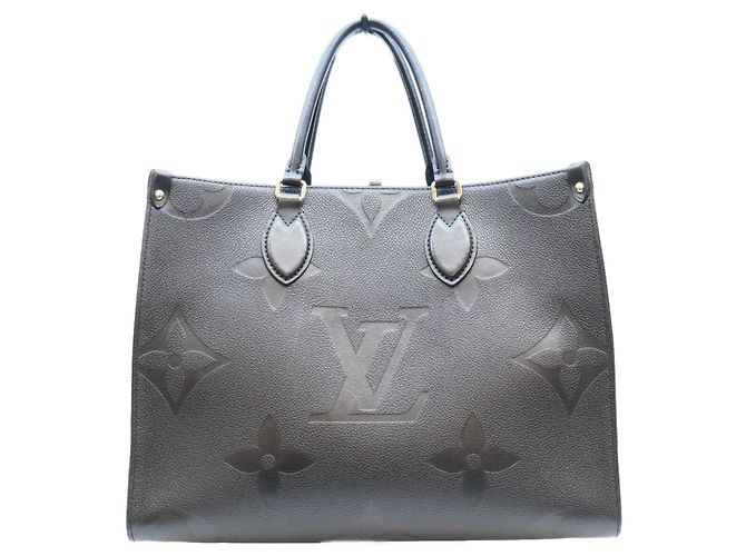Saco Tote Louis Vuitton Empreinte OnTheGo MM Preto