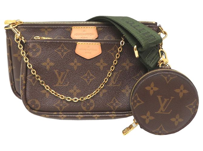 Louis Vuitton Multi Pochette Accessoires Pouch Marron