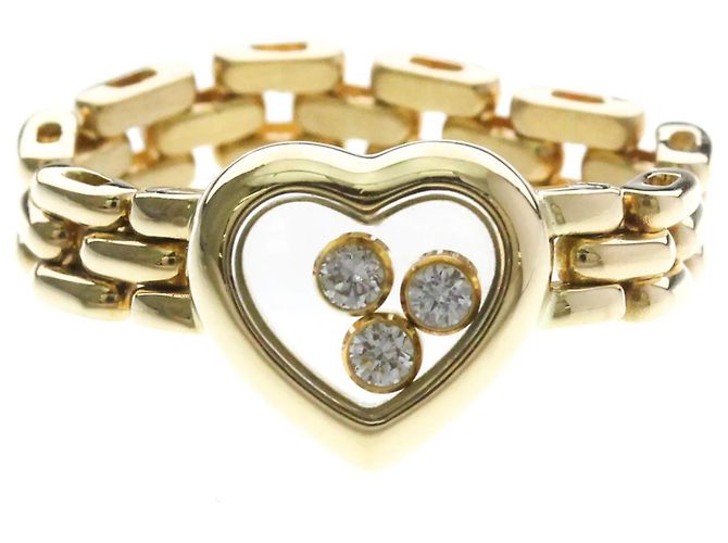 Anello Chopard Happy Diamonds in Oro Giallo 18K D'oro