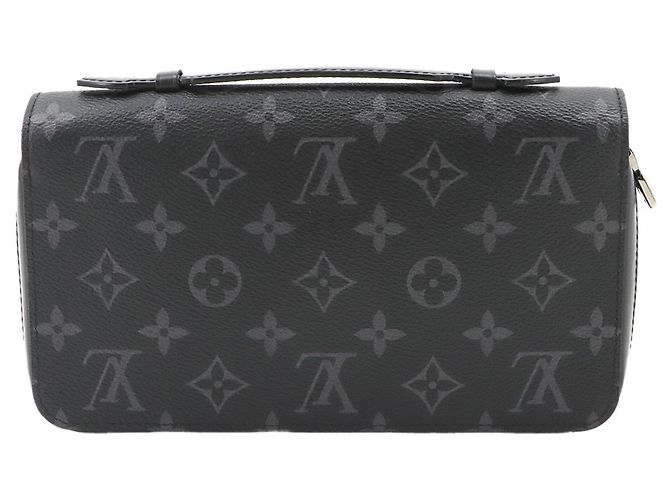 Cartera larga redondeada Zippy XL Monogram Eclipse Louis Vuitton Monograma