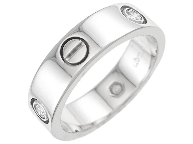Anillo Cartier Love en oro blanco