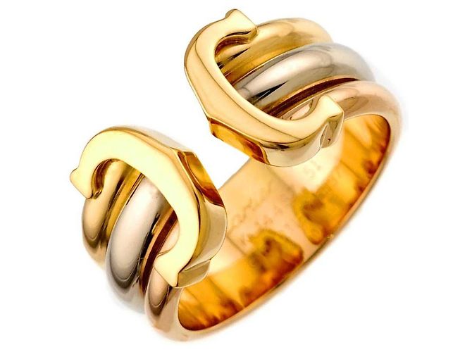 Anello Cartier C2 Tri-Color Band