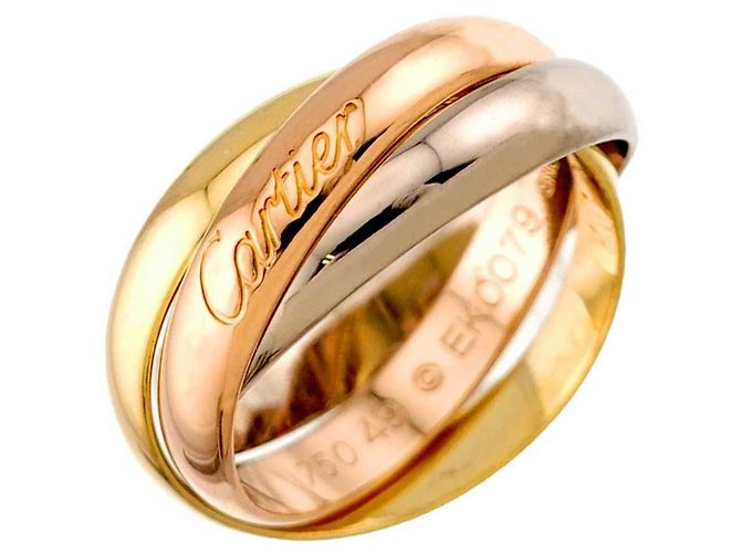 Cartier Trinity MM Ring in 18K Gold