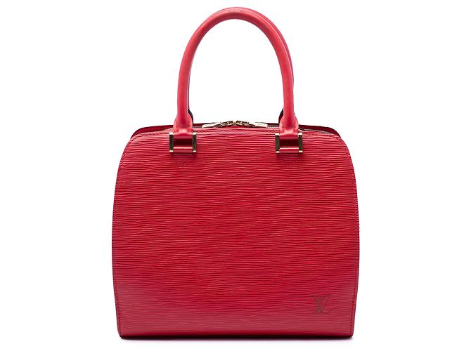 Louis Vuitton Red Epi Pont Neuf Rouge