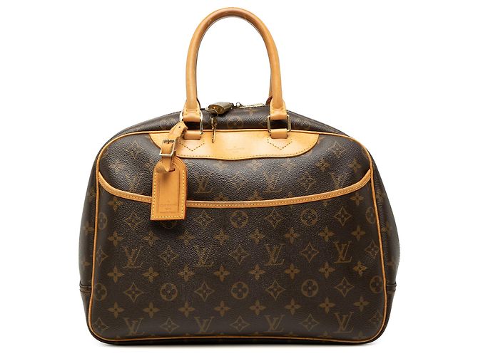 Louis Vuitton Brown Monogram Deauville Marron