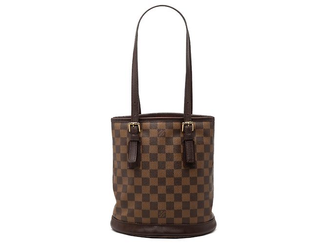 Louis Vuitton Brown Damier Ebene Marais Marron