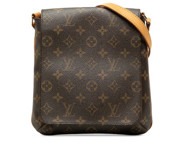 Louis Vuitton Brown Monogram Musette Salsa PM Long Strap Marrom