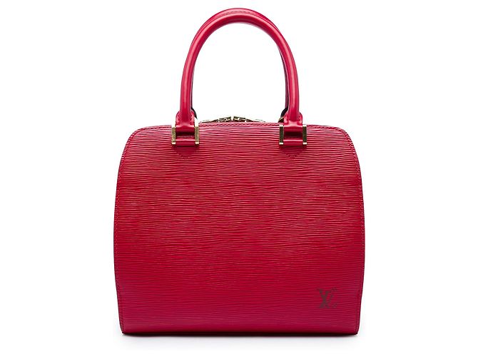 Louis Vuitton Red Epi Pont Neuf Vermelho