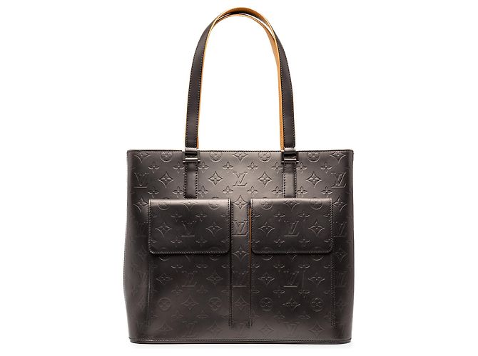 Louis Vuitton Gray Monogram Mat Wilwood Marron