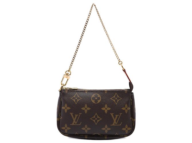Louis Vuitton Brown Monogram Mini Pochette Accessoires