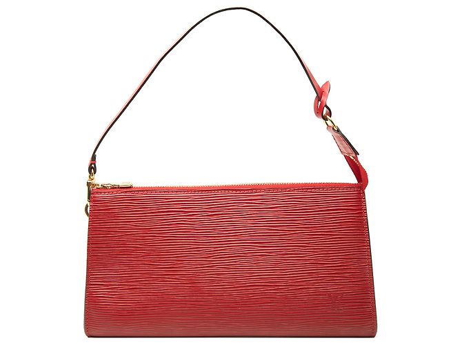 Louis Vuitton Red Epi Pochette Accessoires Rouge