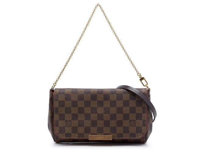Louis Vuitton Brown Damier Ebene Favorite MM Marron
