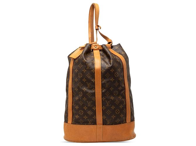 Louis Vuitton Brown Monogram Randonnee GM Braun